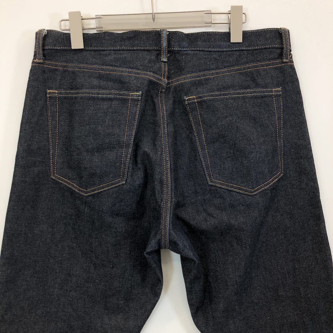 유니클로 스트레이트 생지 데님진 34 인치 상품이미지4