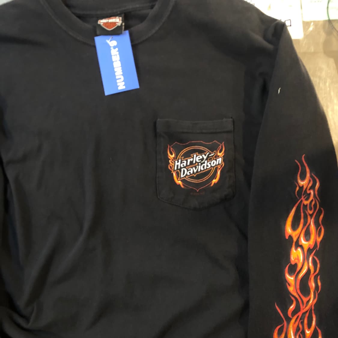 [NO.9] 할리데이비슨 포켓 롱슬리브 상품이미지3