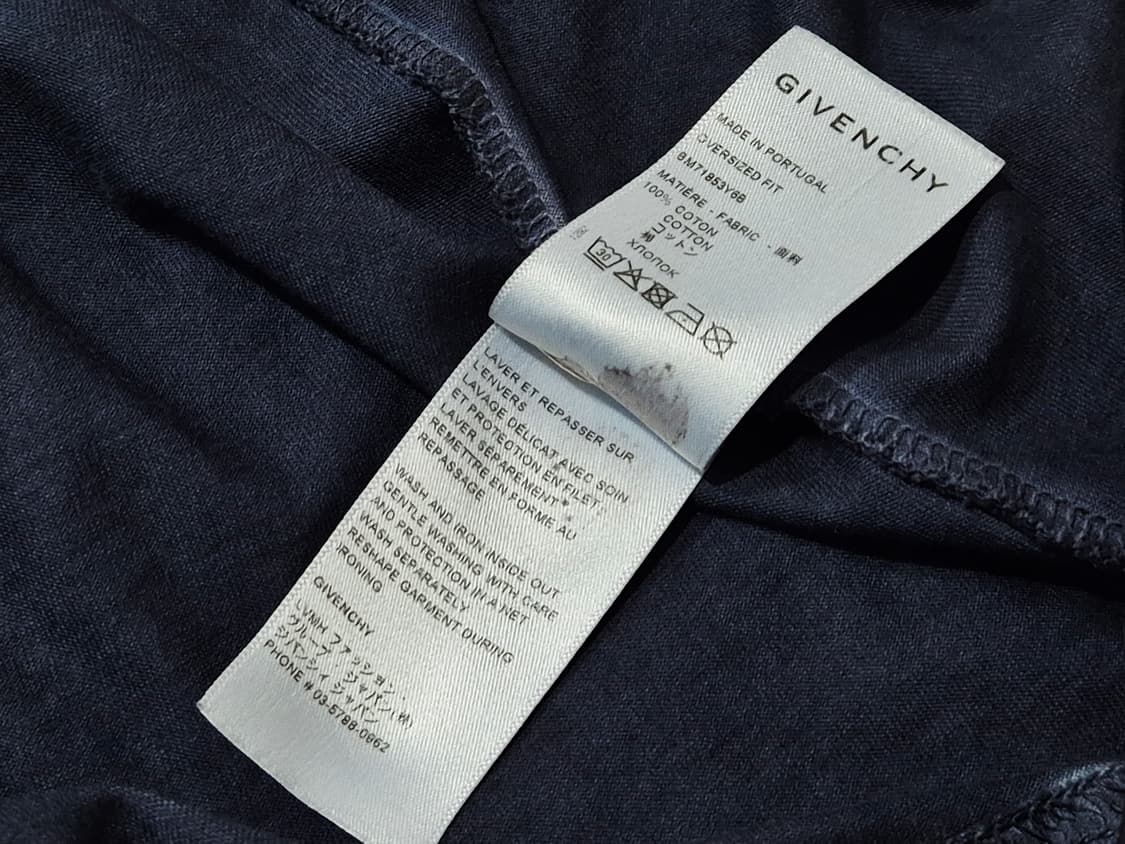 Givenchy 지방시 치토 스프레이 반팔 티셔츠 챠콜 상품이미지5