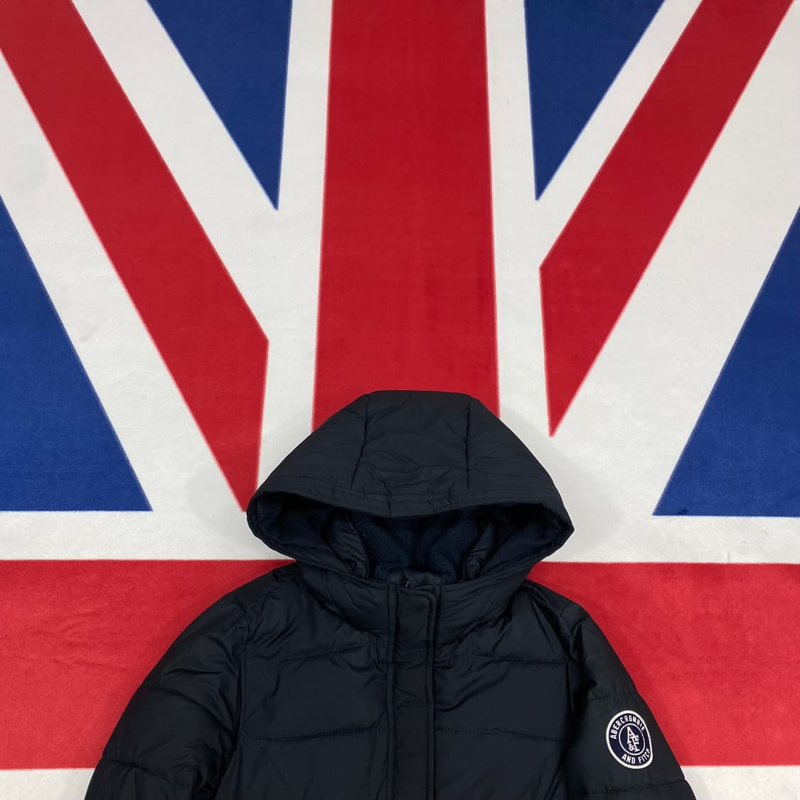 아베크롬비 후드 패딩 여성 M 상품이미지2