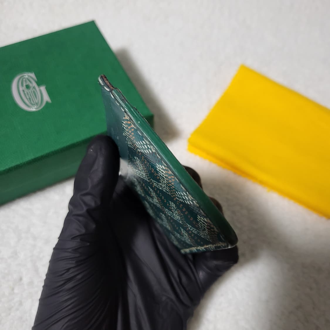 [풀구성]고야드 생쉴피스 카드홀더 카드지갑 그린 상품이미지4