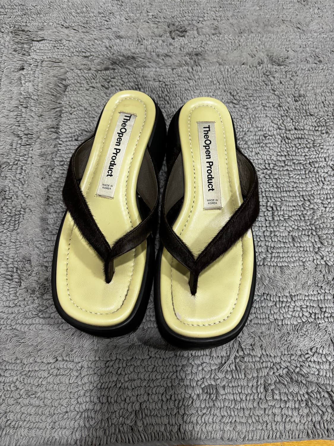 더오픈프로젝트 플랫폼 플립플랍 쪼리 250 상품이미지2