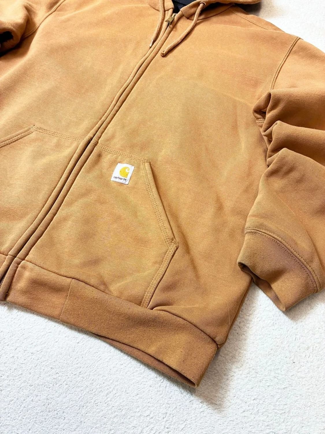 칼하트 레인디펜더 워크웨어 써멀 후드집업 PN6951 상품이미지3