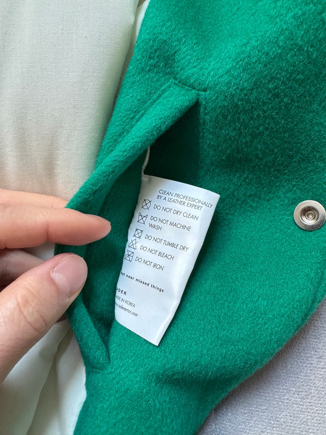 아더에러 오리진 7주년 바시티 a2 팝니다! 상품이미지7