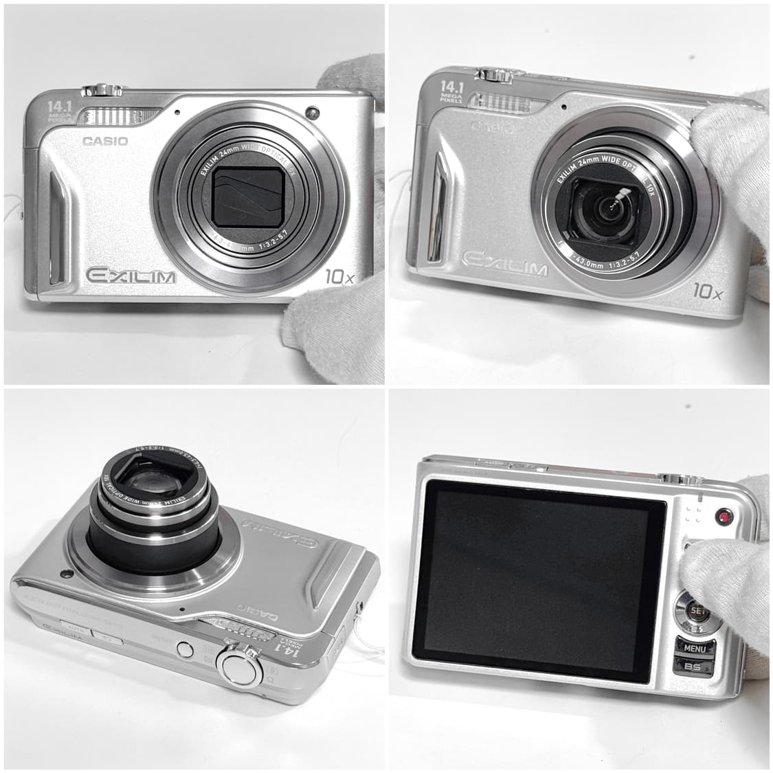 카시오 엑슬림 H15 실버 빈티지디카 상품이미지3