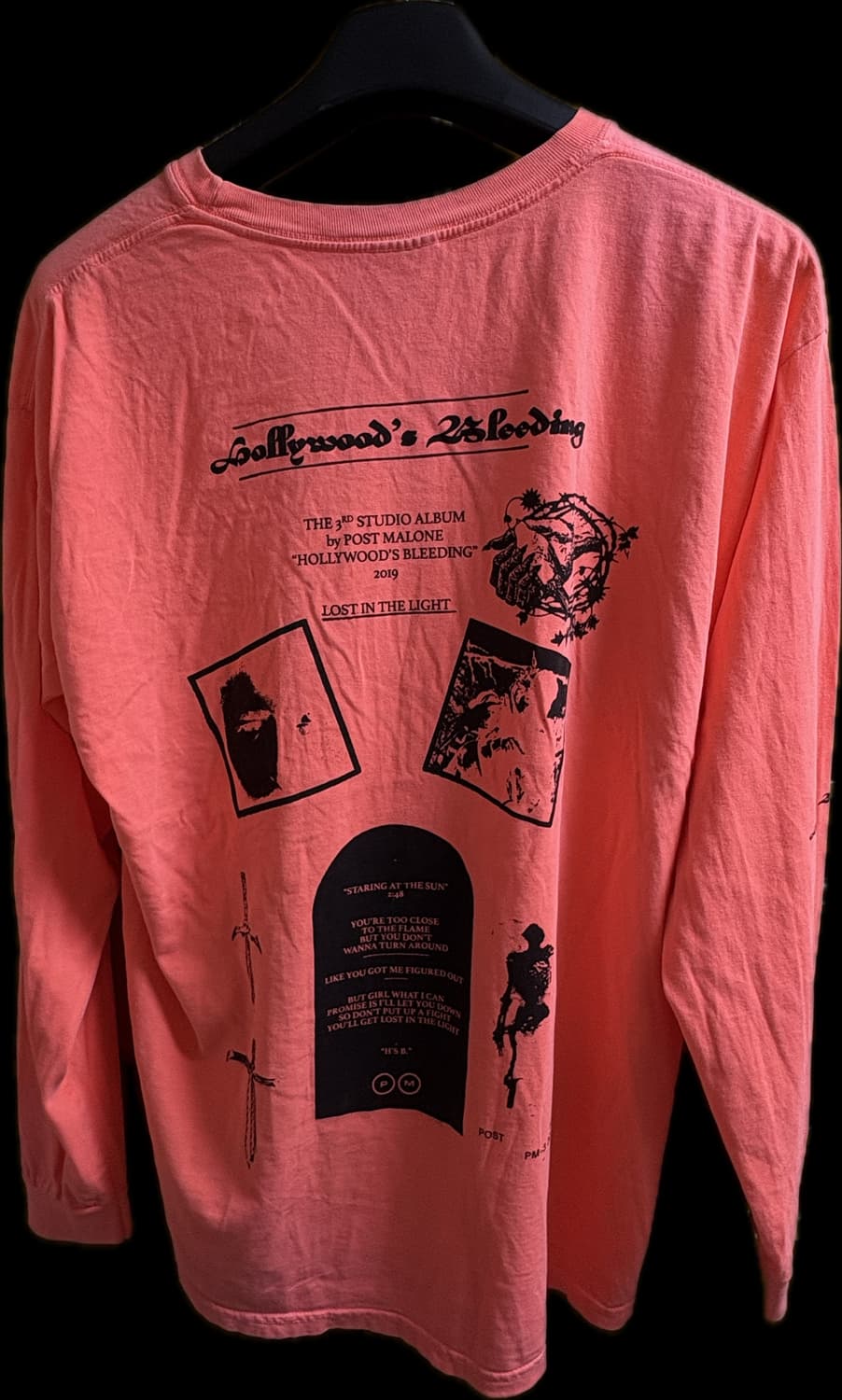 [오피셜 MD] 포스트말론 레이어드 롱슬리브 상품이미지3