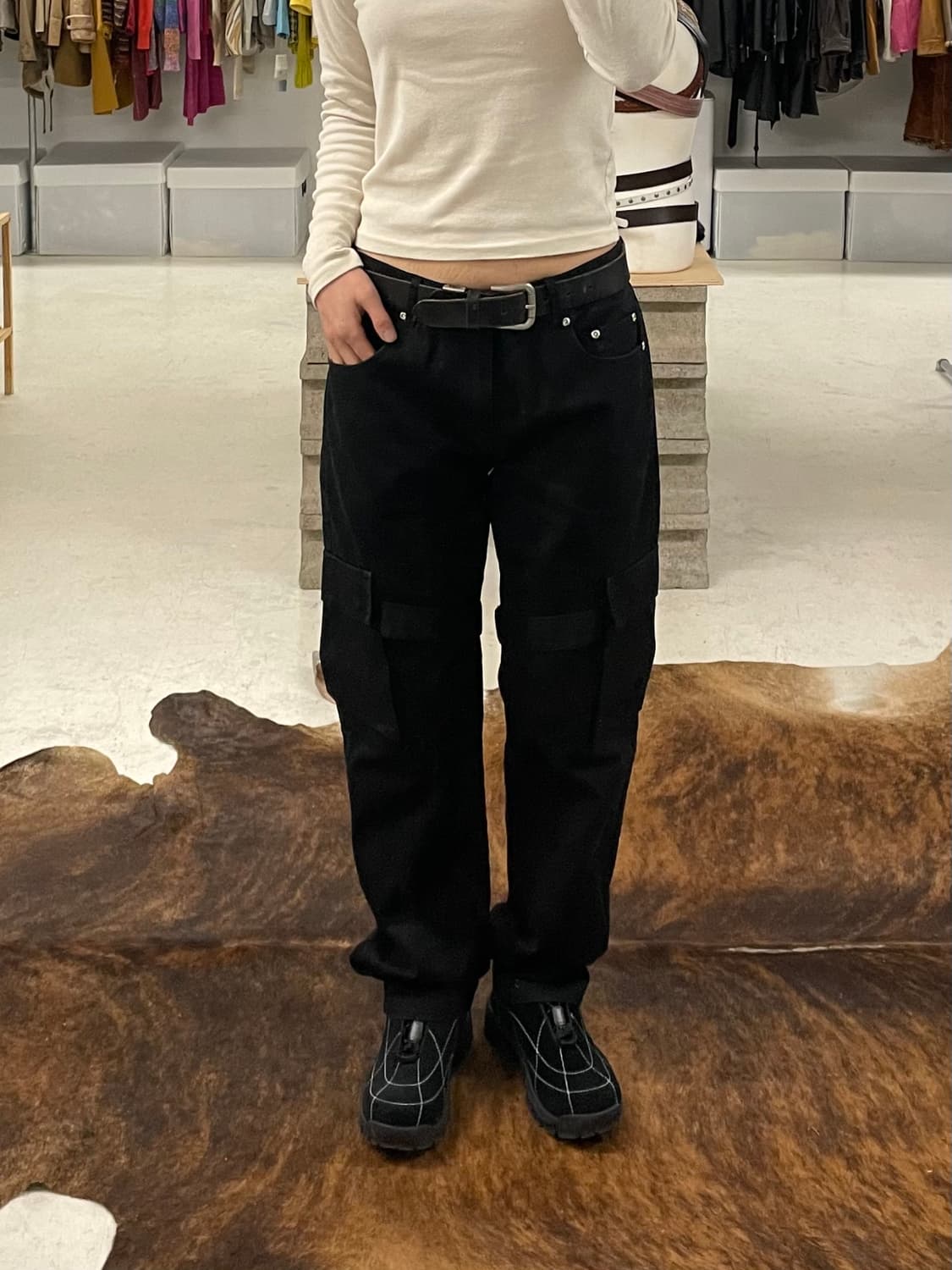 80~90's IS by issey miyake bondage pants 상품이미지1