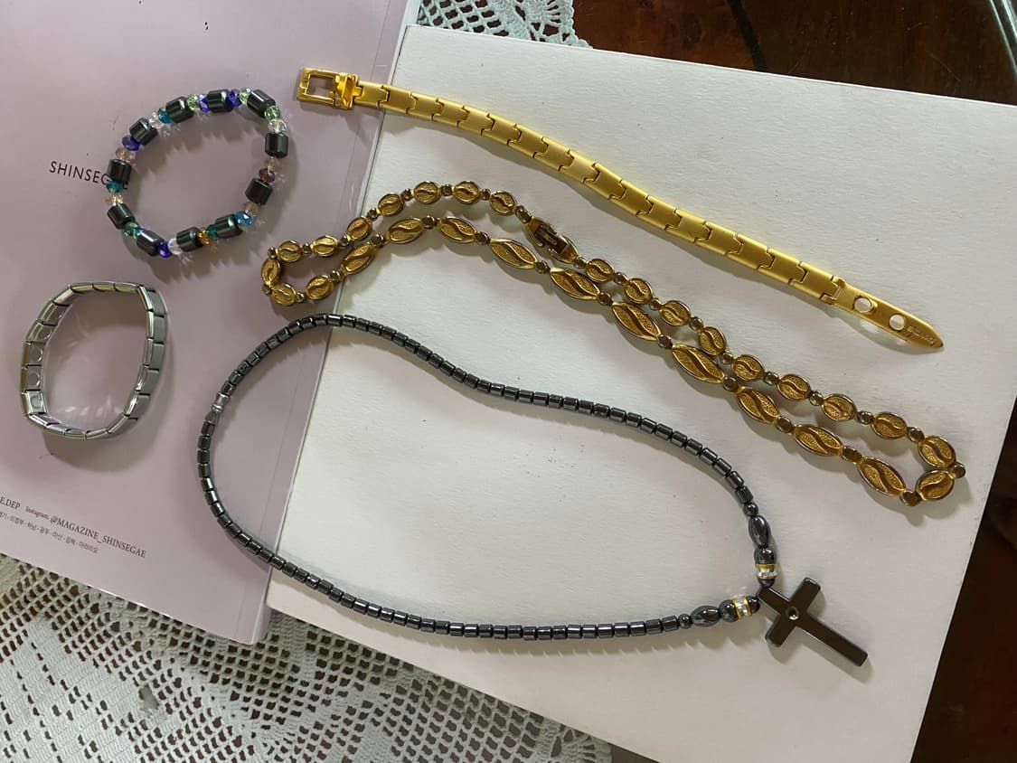 24k도금 등 건강목걸이 팔찌 일괄 상품이미지6