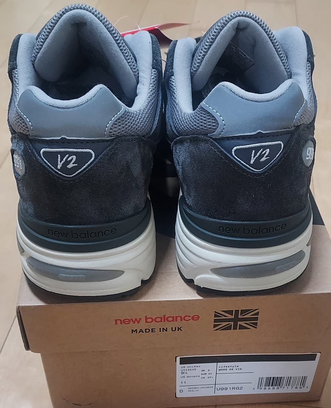 (275)뉴발란스 991V2 최신상 제품 상품이미지9