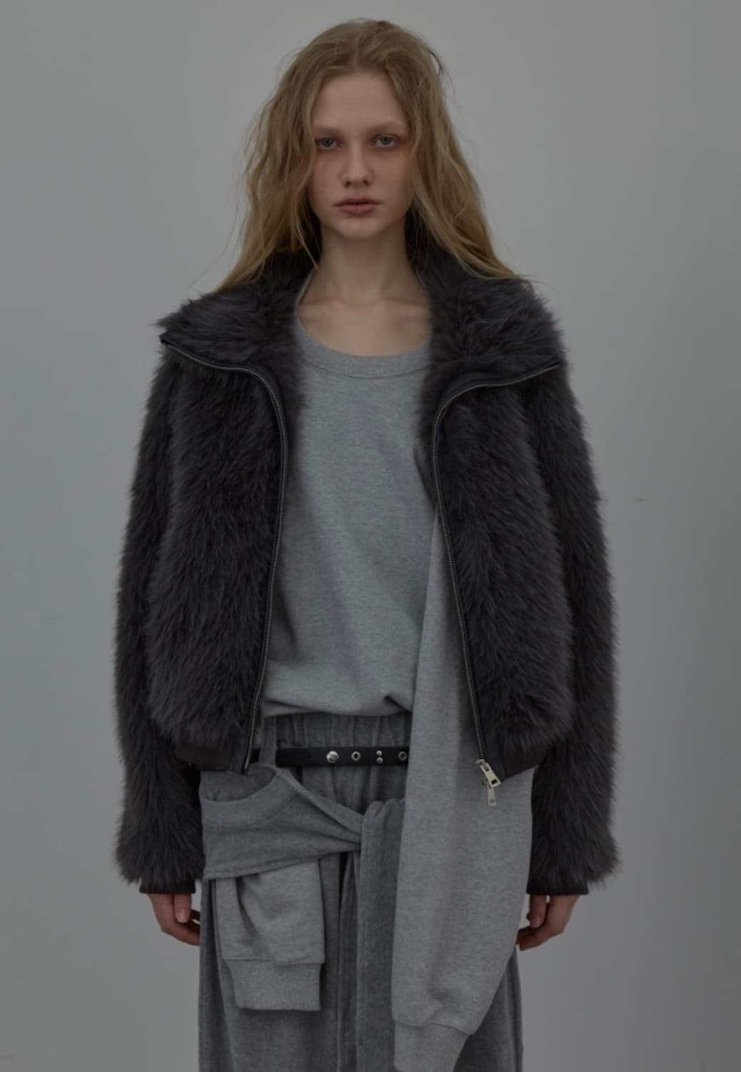 Lcdc tm 엘씨디씨 퍼자켓 그레이 상품이미지1