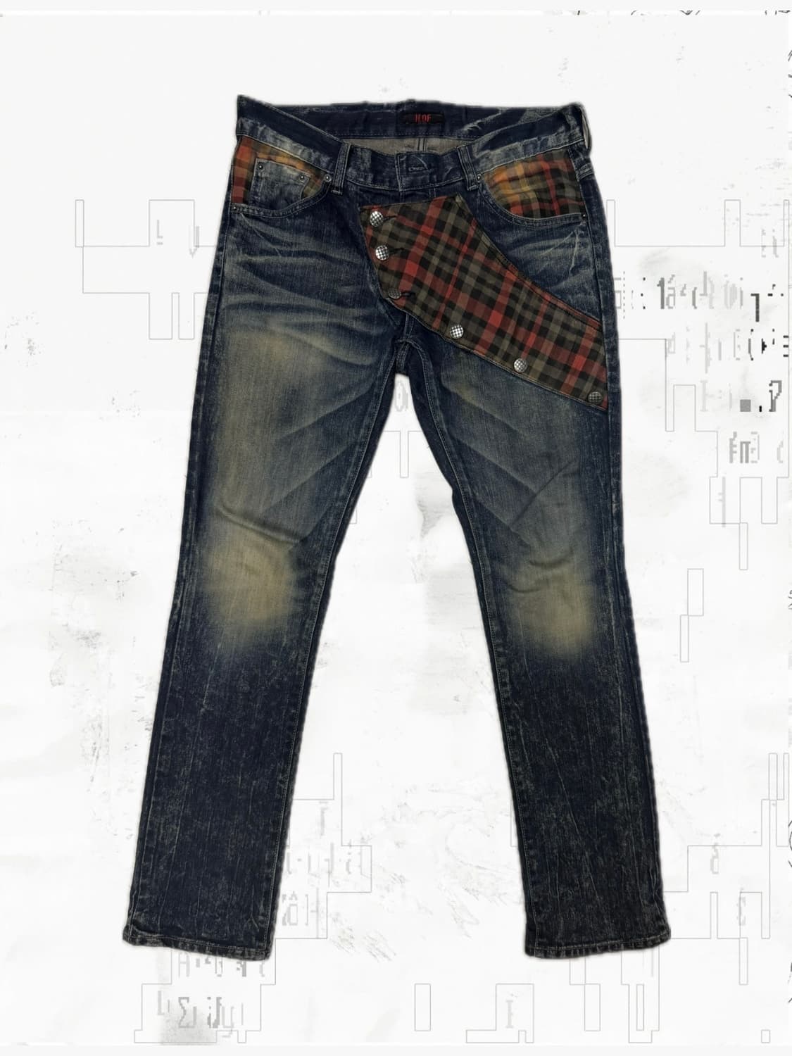 Check point straight denim pants 상품이미지1