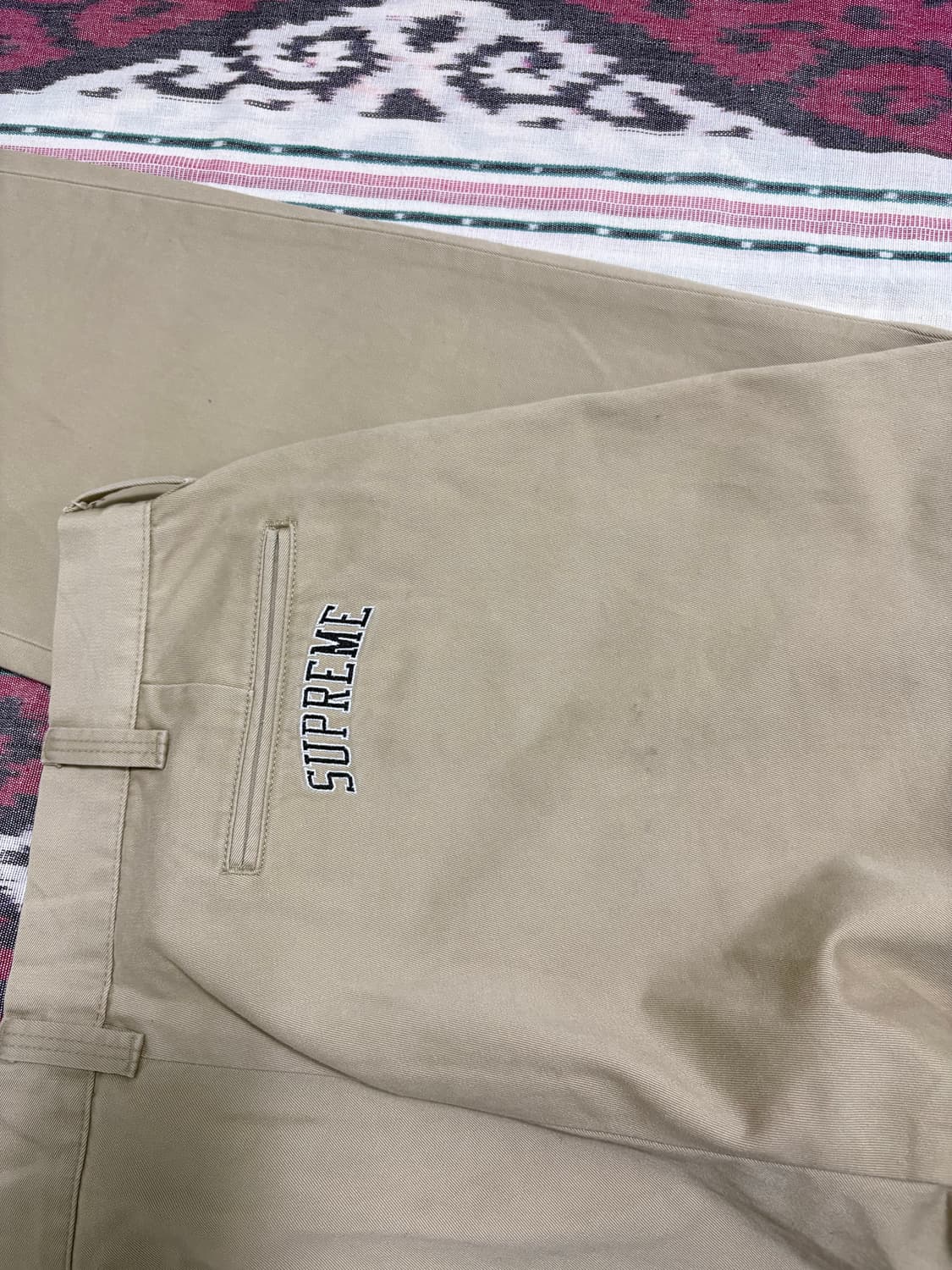 23fw 슈프림 도우보이 치노팬츠 베이지 상품이미지5