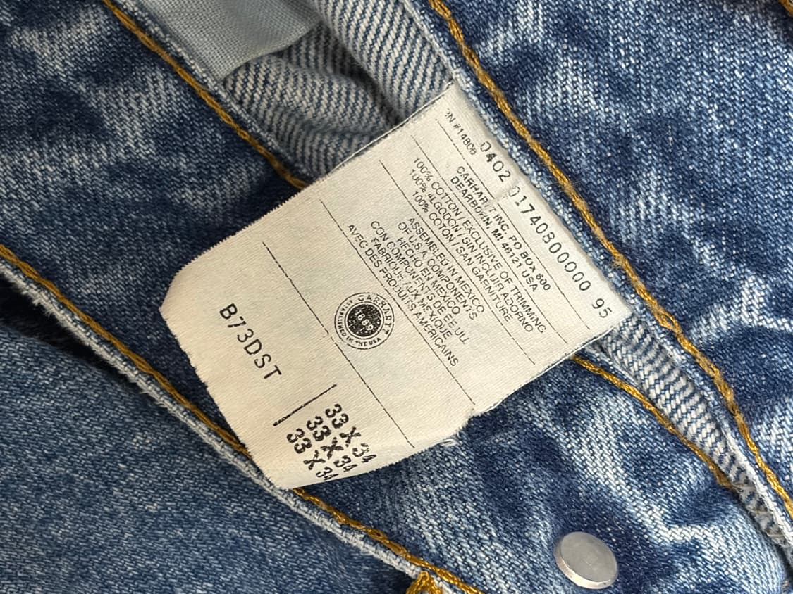 Carhartt B73 DST Double Knee 상품이미지3