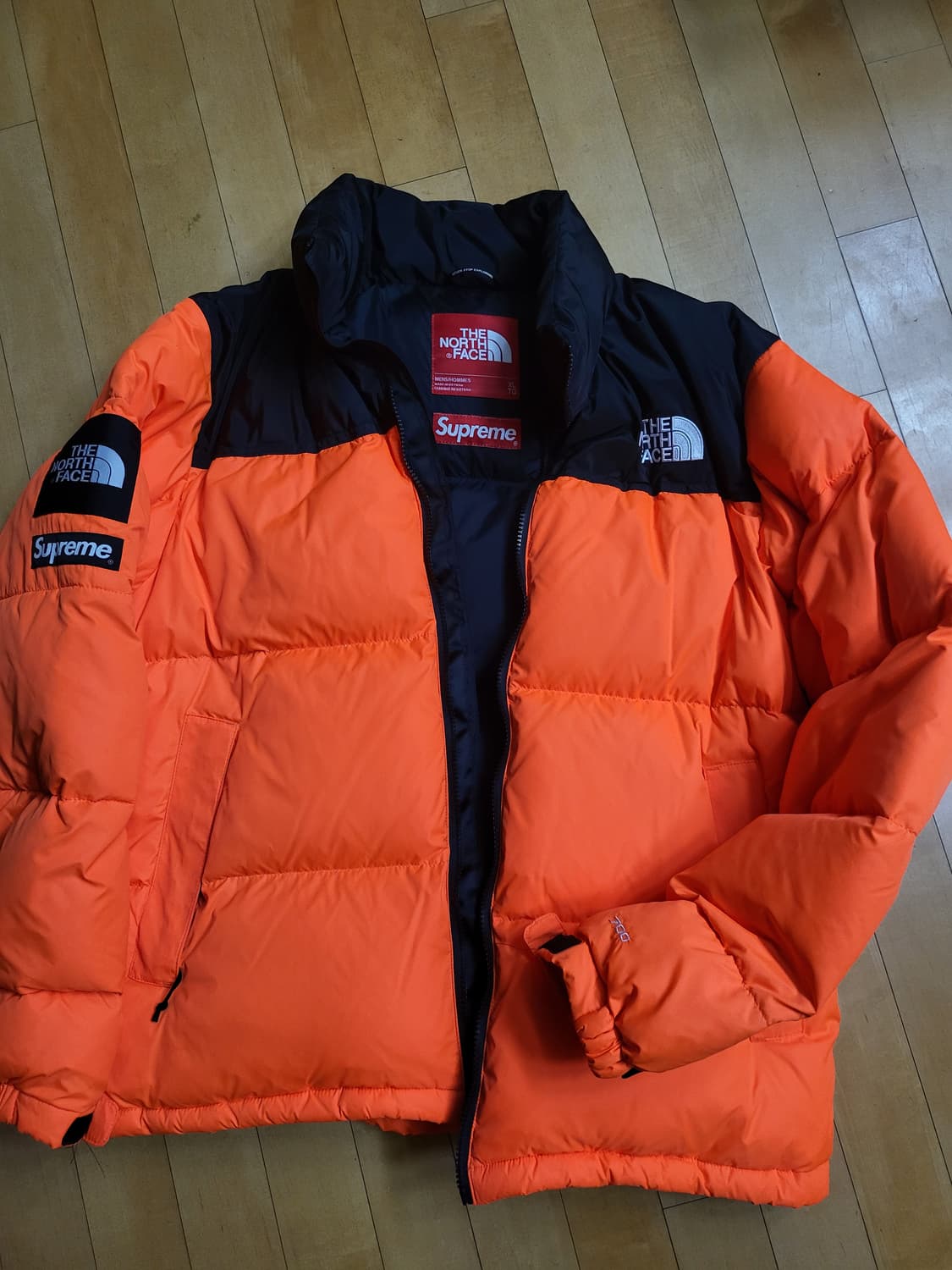 슈프림 노스페이스 16FW 눕시 파워 오렌지 상품이미지1