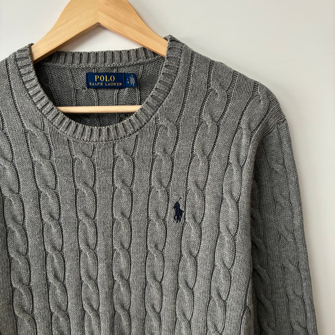 폴로 신형 케이블 니트 상품이미지2
