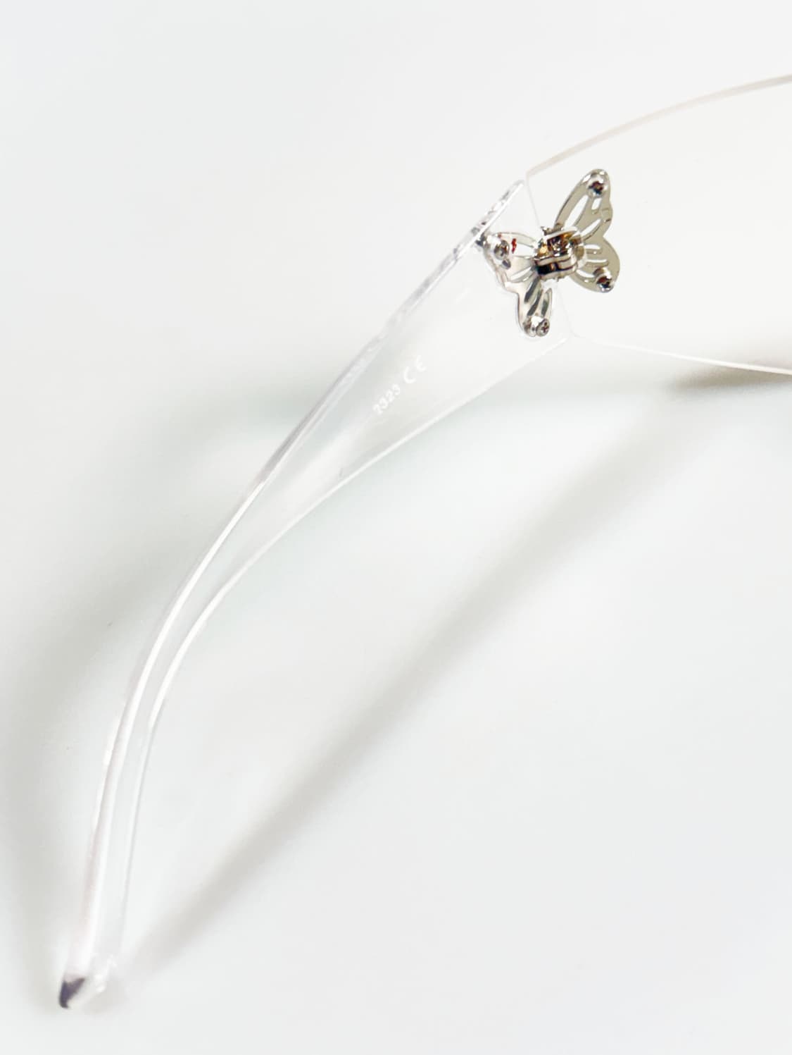 무테 쉴드 고글 클리어 버터플라이 힌지 빈티지 선글라스 상품이미지7