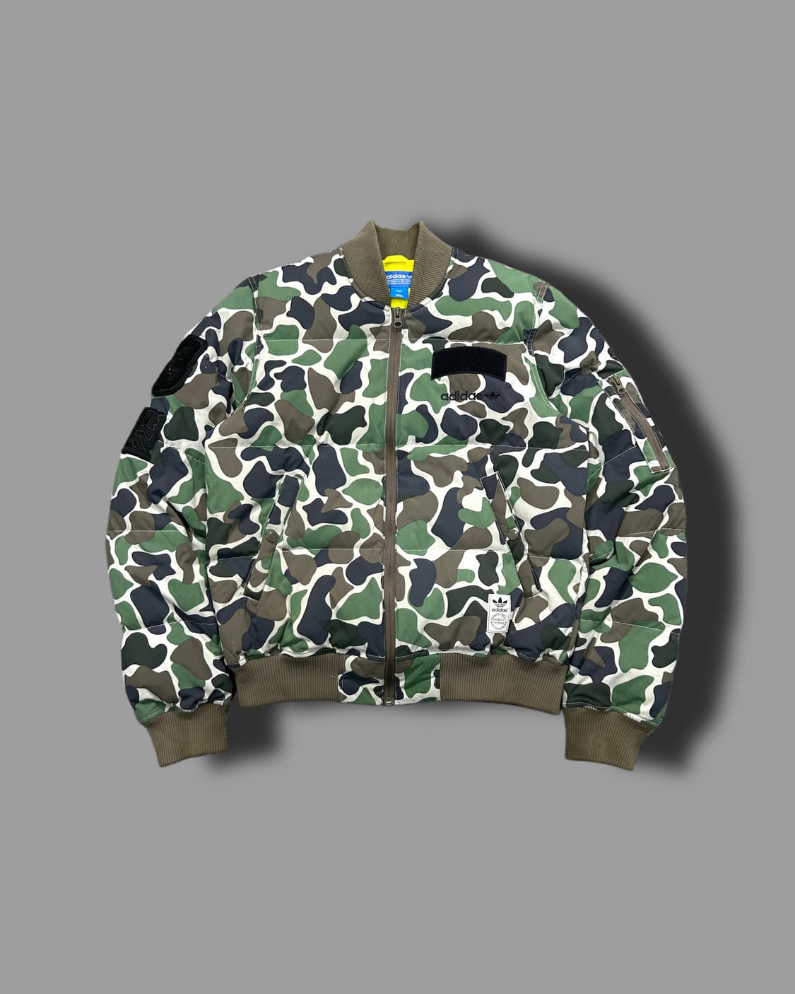 아디다스 서울 플라이트 카모 봄버 패딩 자켓 85 상품이미지4