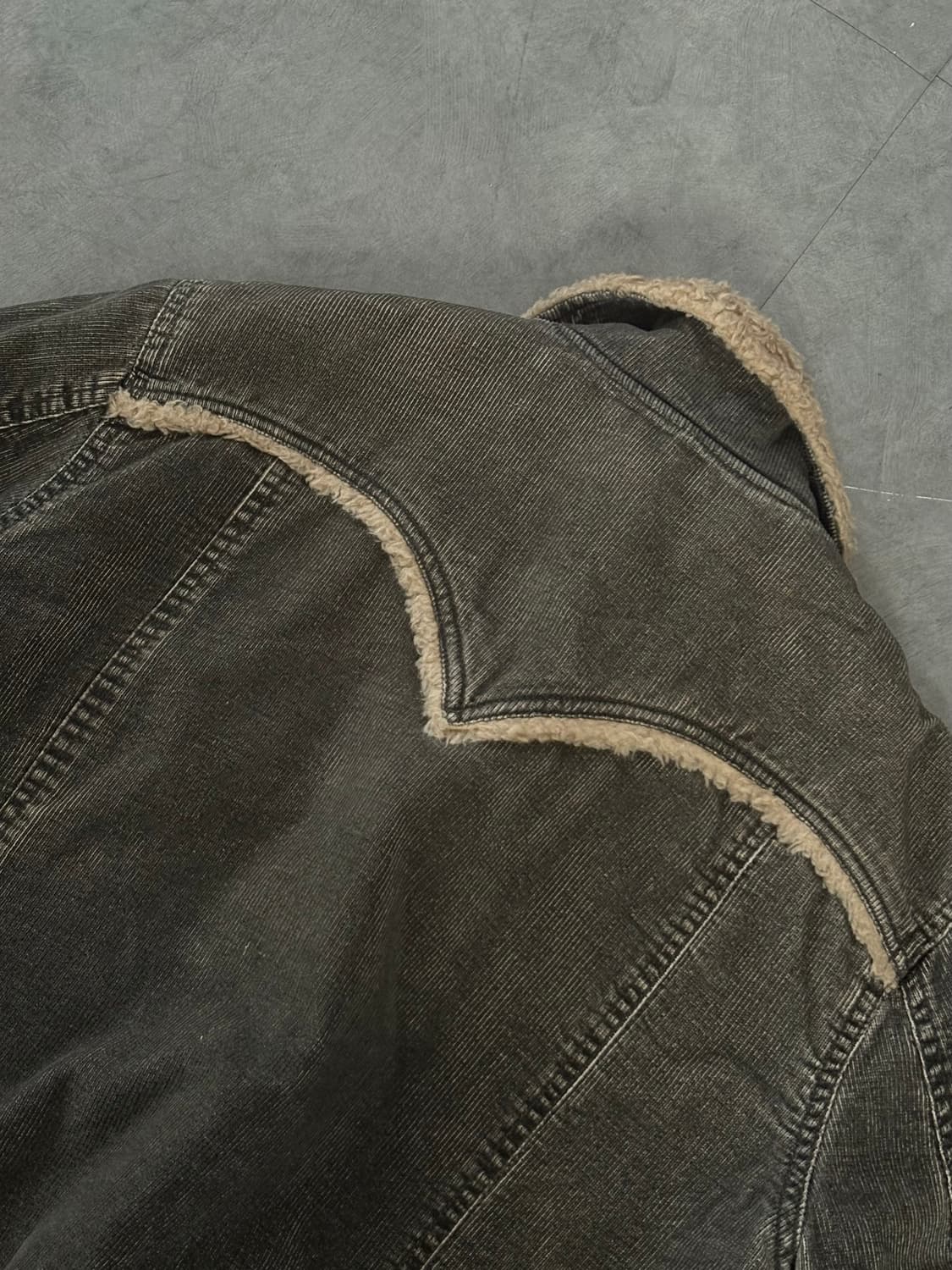 Levis 리바이스 흑청 코듀로이 데님 자켓 상품이미지8