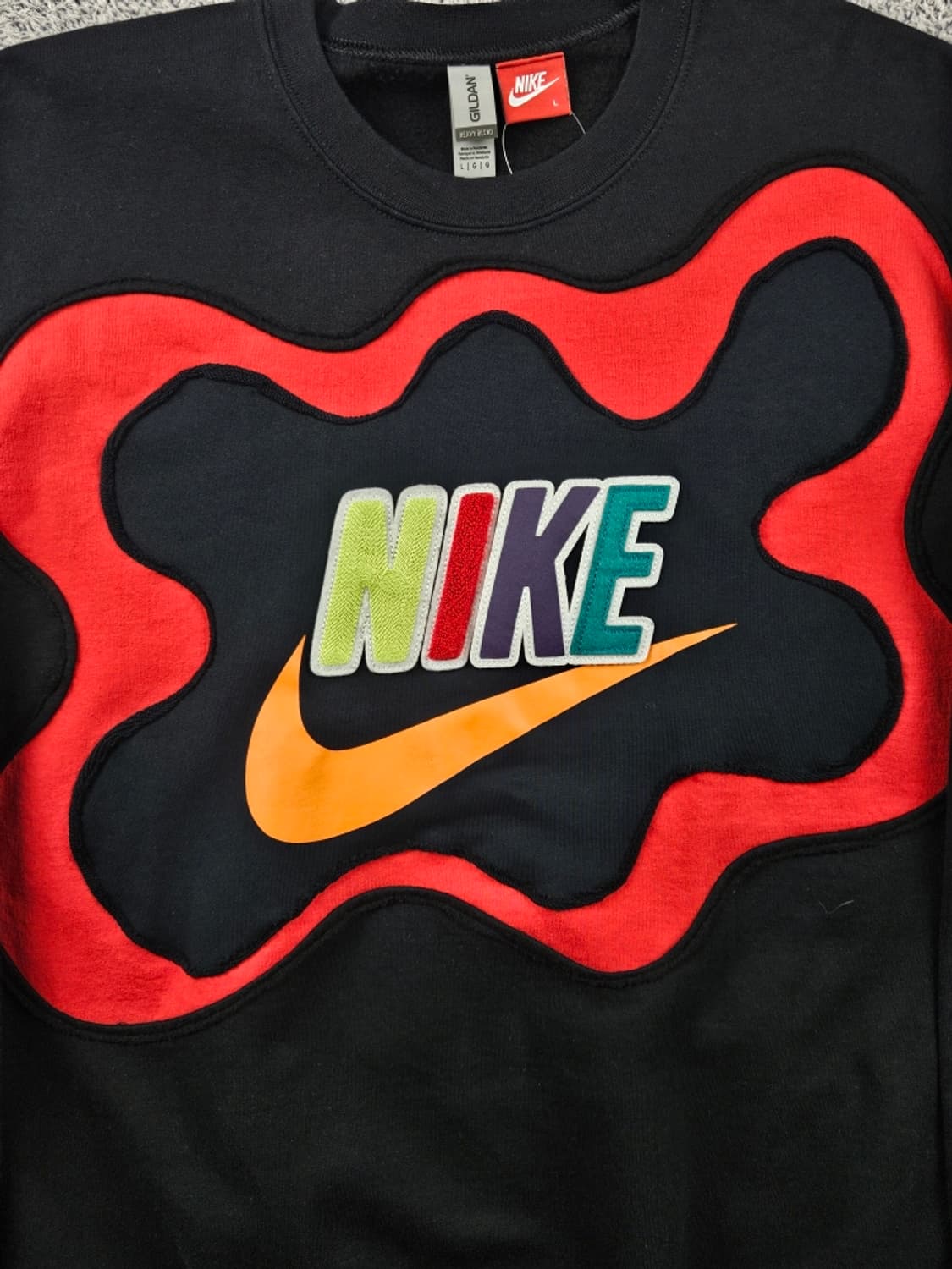 나이키 아플리케 커스텀 로고 맨투맨 스웻 셔츠 ( L ) / 9348 상품이미지7