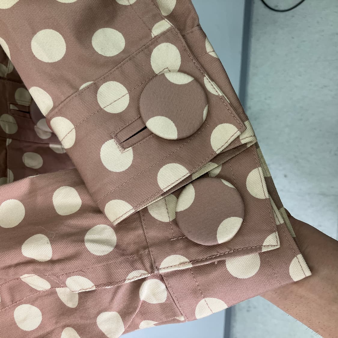 모스키노 도트 코튼 크롭 자켓 상품이미지8