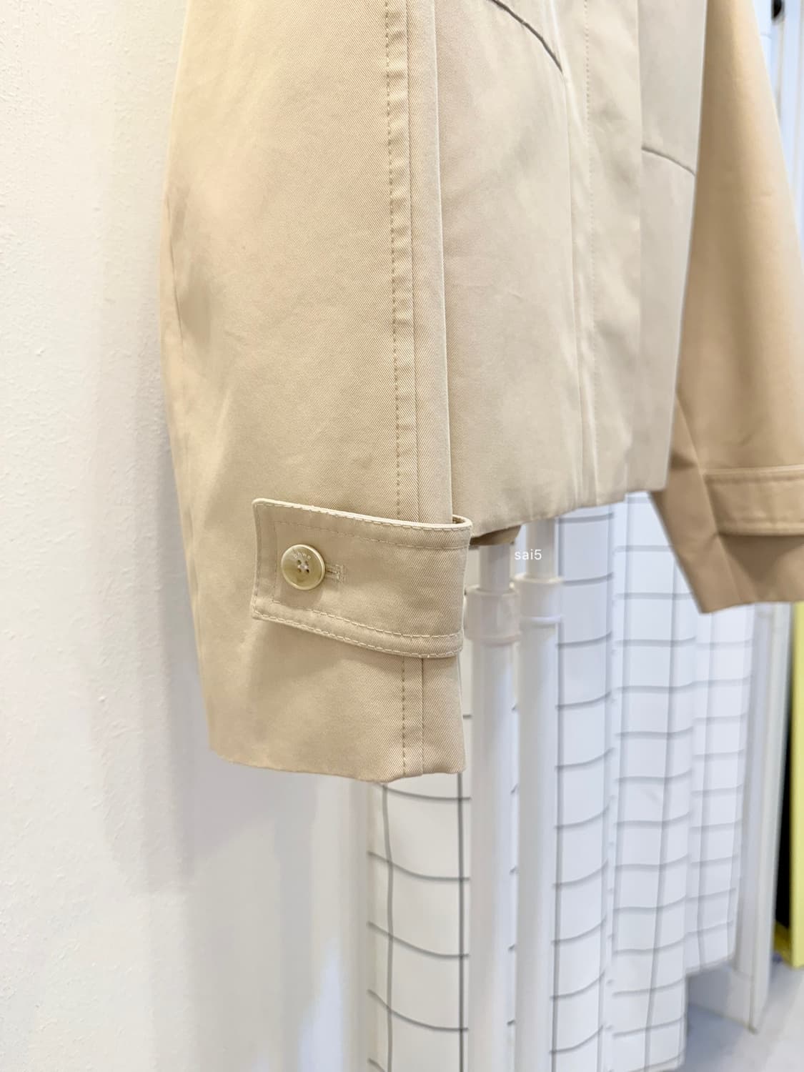 아위 레더카라 자켓 상품이미지5