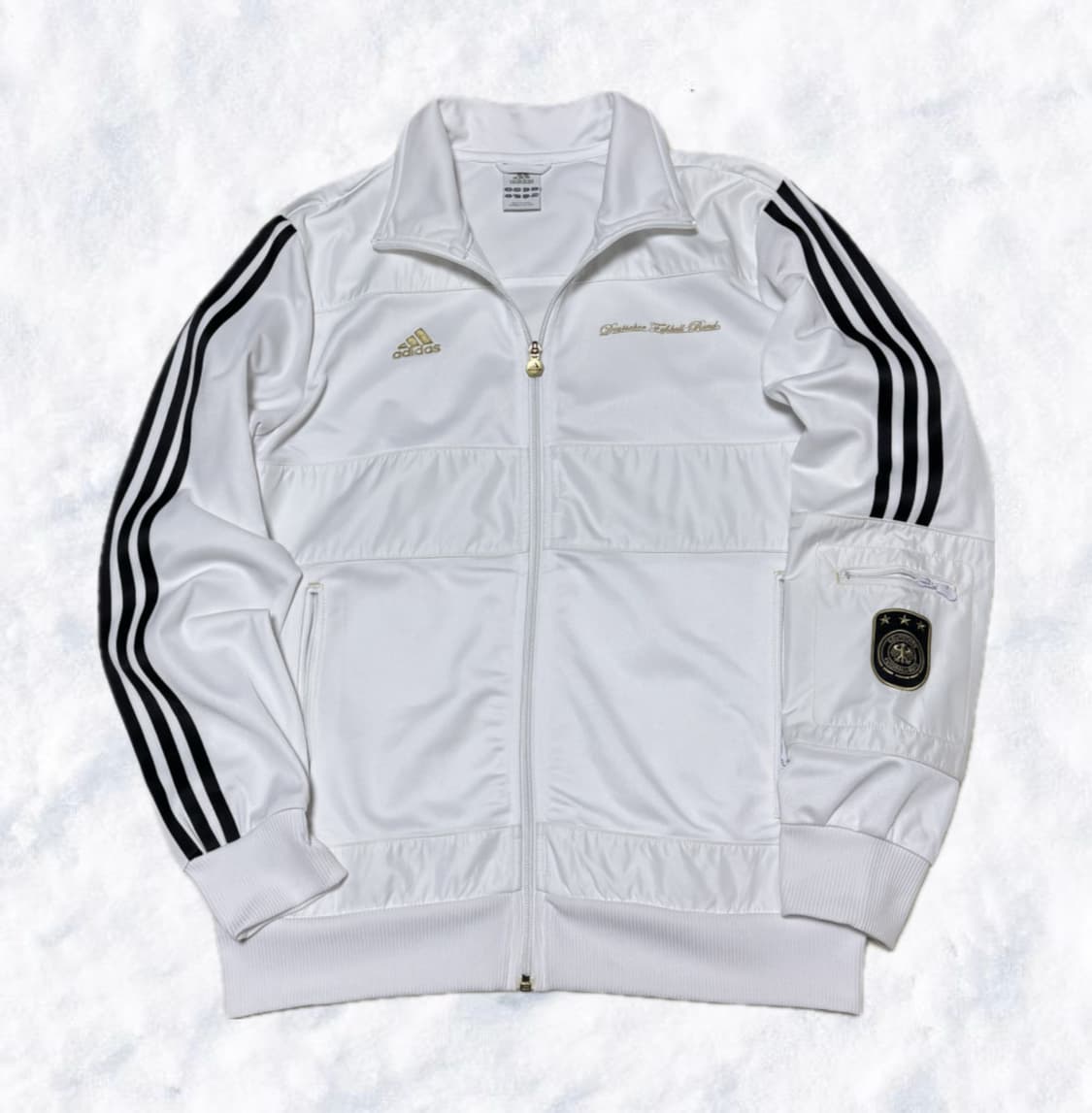 아디다스 독일 국대 엠블럼 흰검 져지 상품이미지1