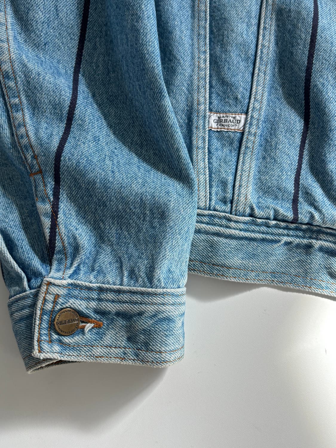 Marithe 마리떼 프랑소와 저버 90s 패턴 데님 자켓 상품이미지5