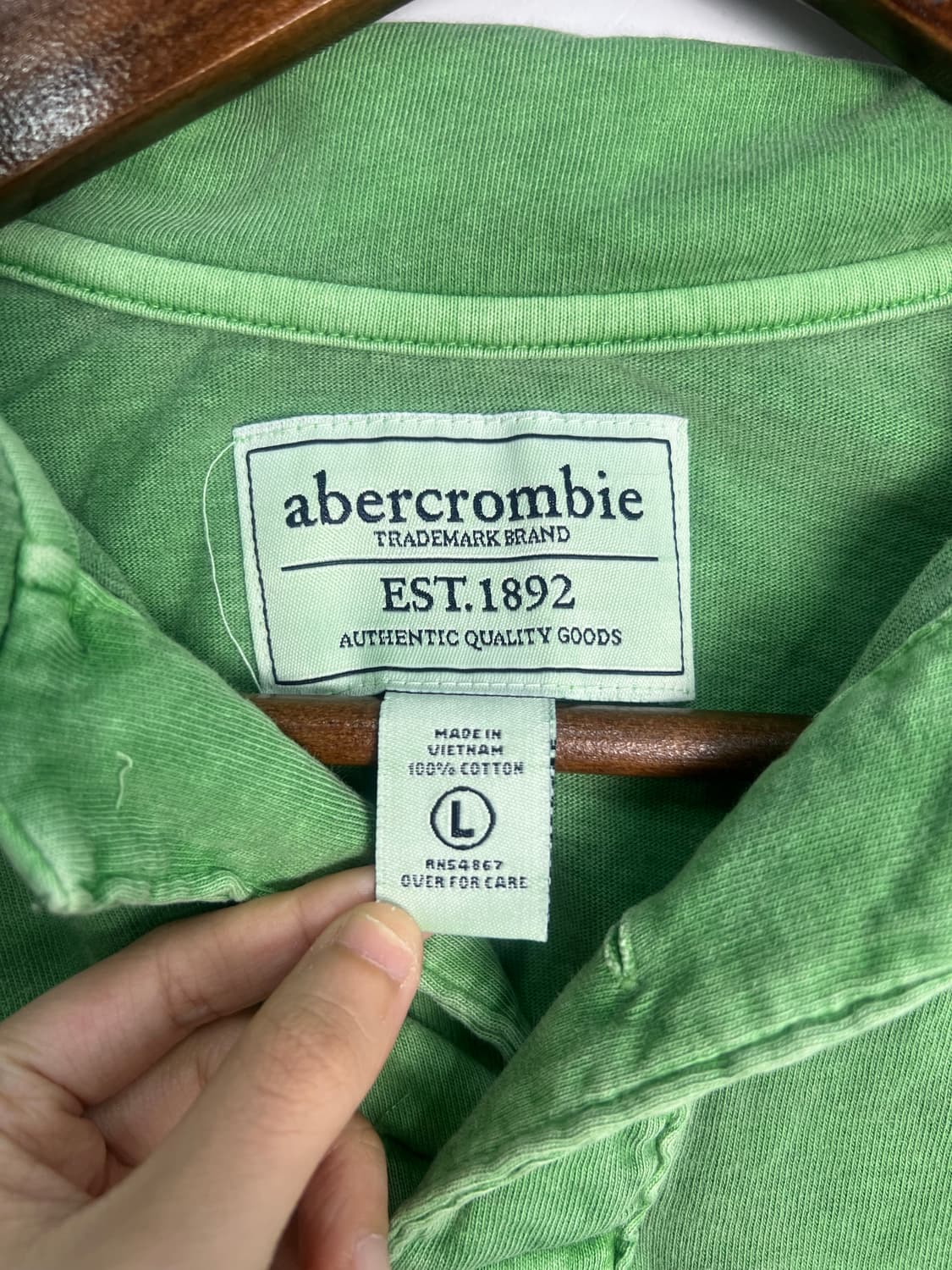 abercrombie 그린 카라티  상품이미지2