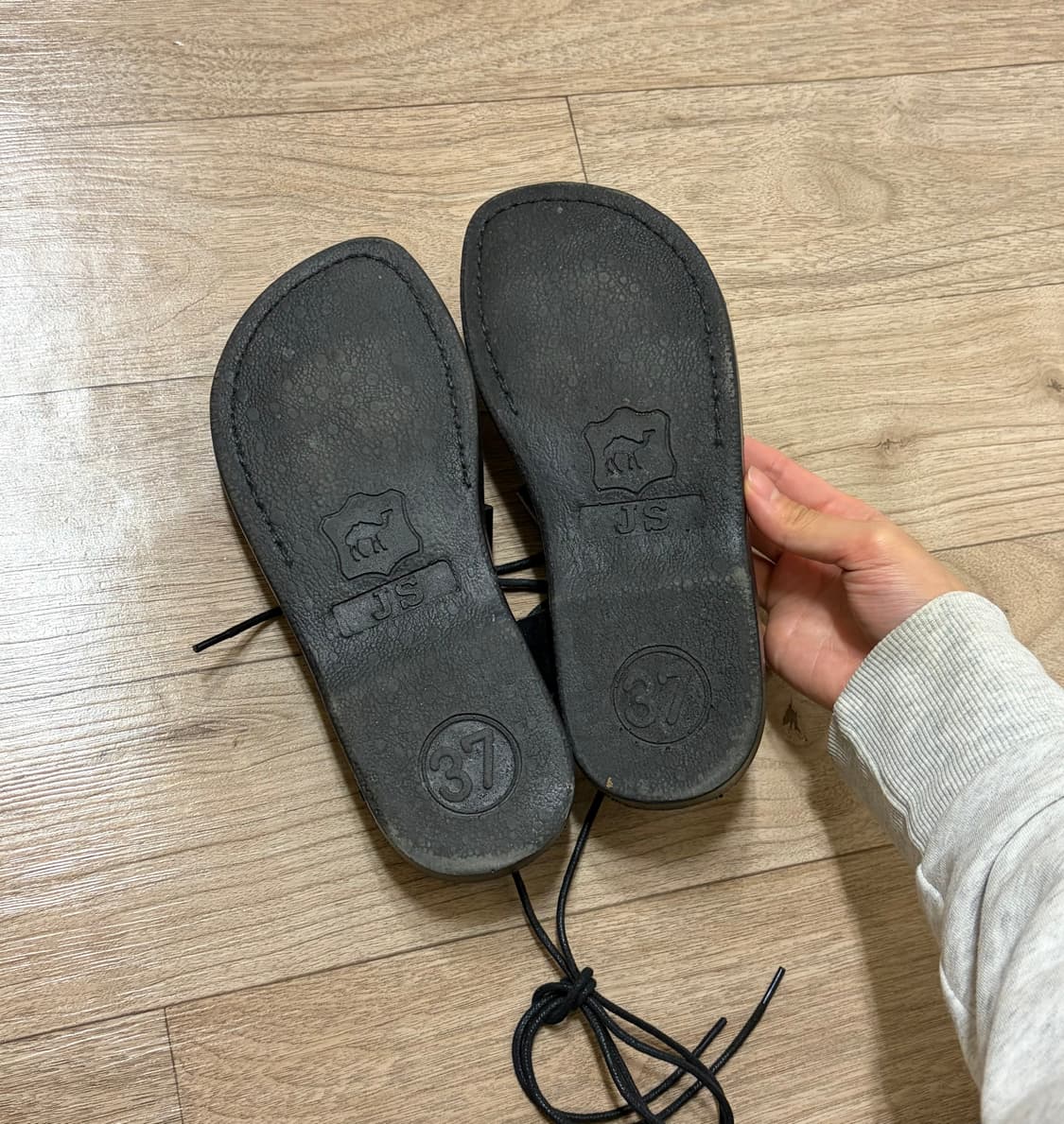 예루살렘 샌들 데보라 블랙 235 상품이미지5