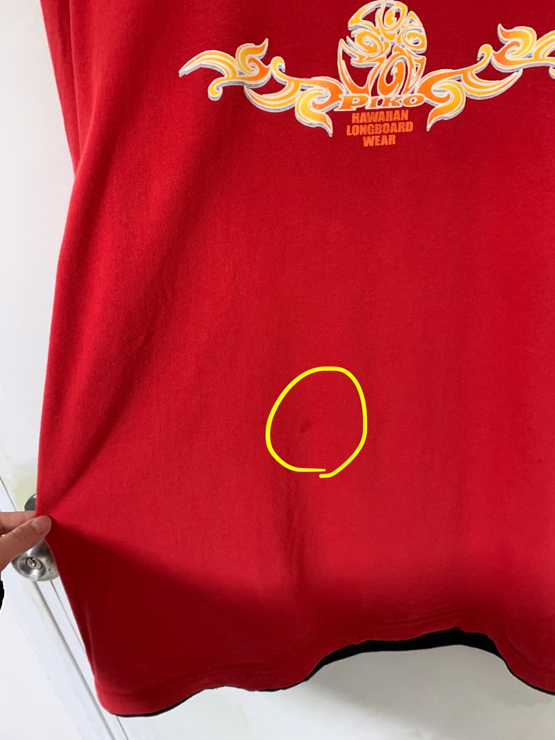 DIKO 플레임 레이어드 반팔 티셔츠 상품이미지10