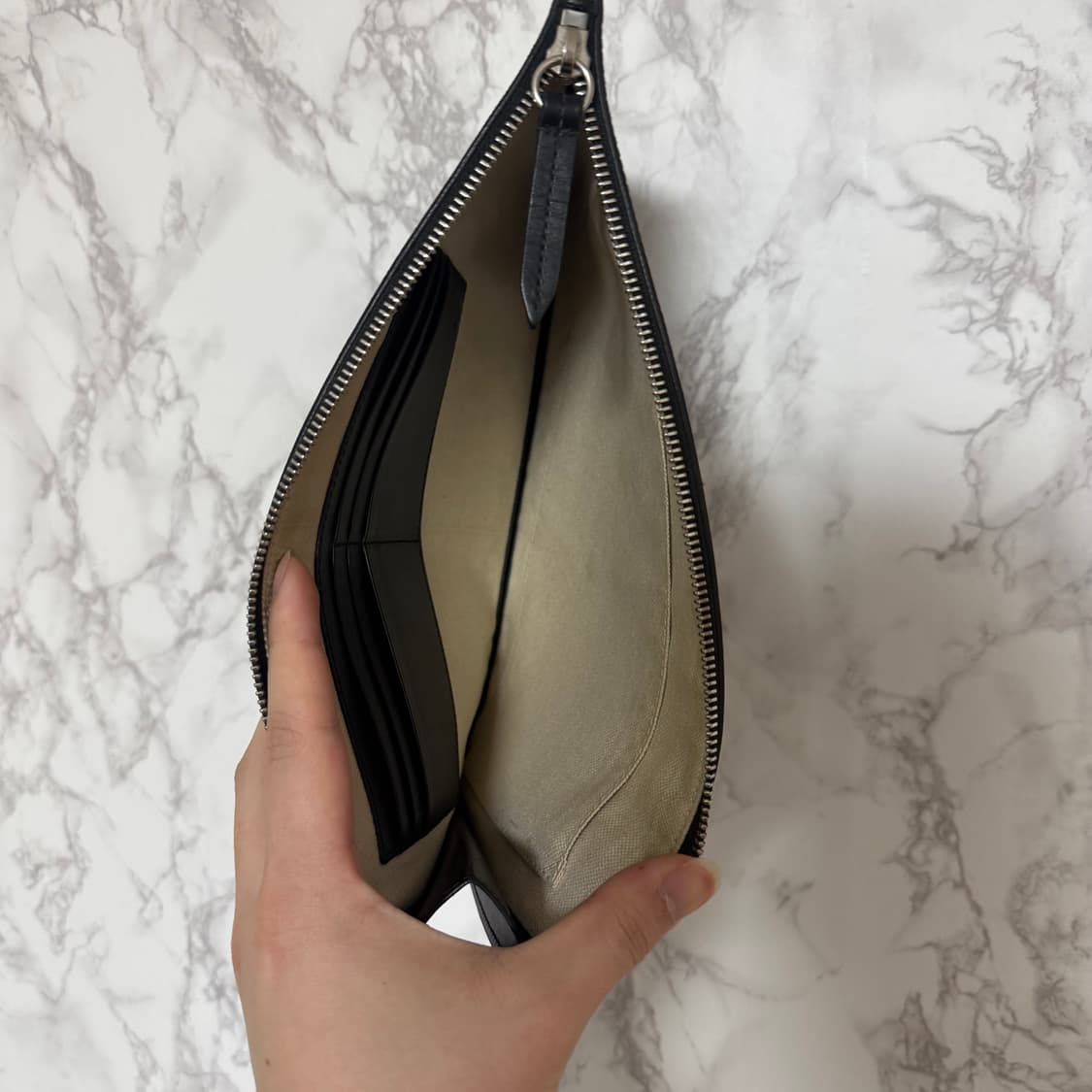 [OS] 구찌 스네이크 클러치 블랙 상품이미지6