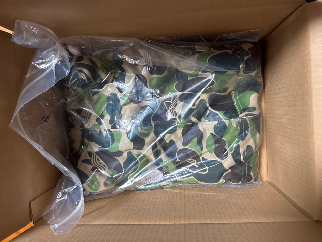 베이프 아디다스 샤크후드 US사이즈 xl 상품이미지2