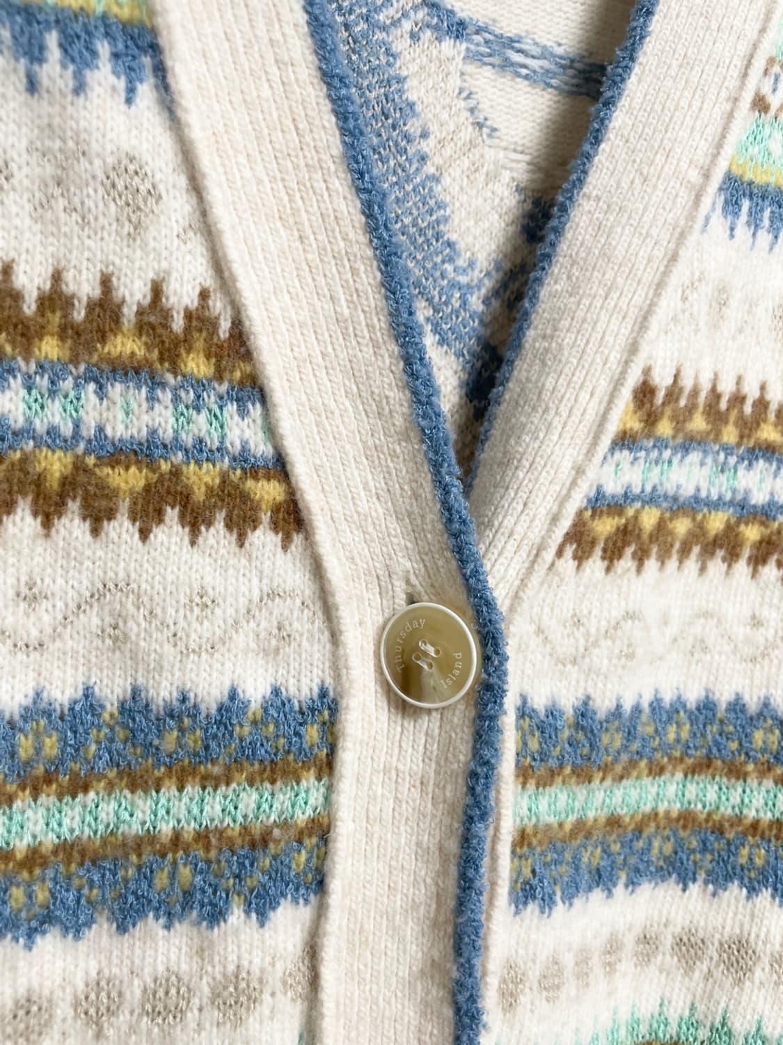 써스데이아일랜드 가디건 상품이미지7