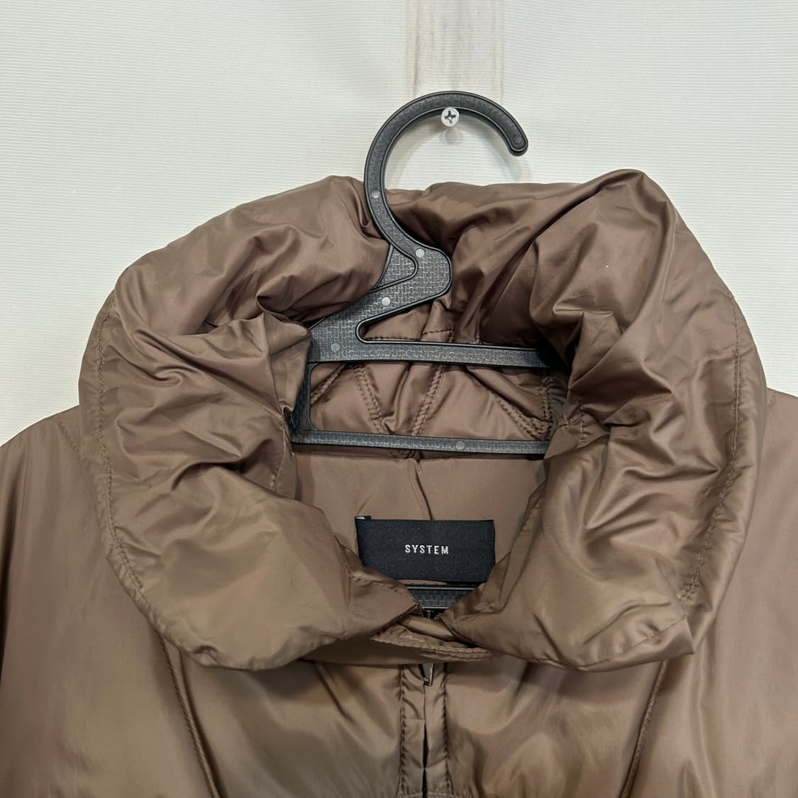 한섬 시스템 2021 구스다운 패딩 66 상태최상 상품이미지2