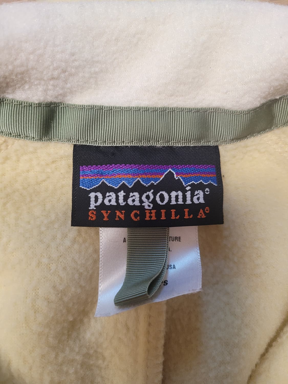 Patagonia 신칠라 USA 레트로 후리스 베스트 상품이미지5