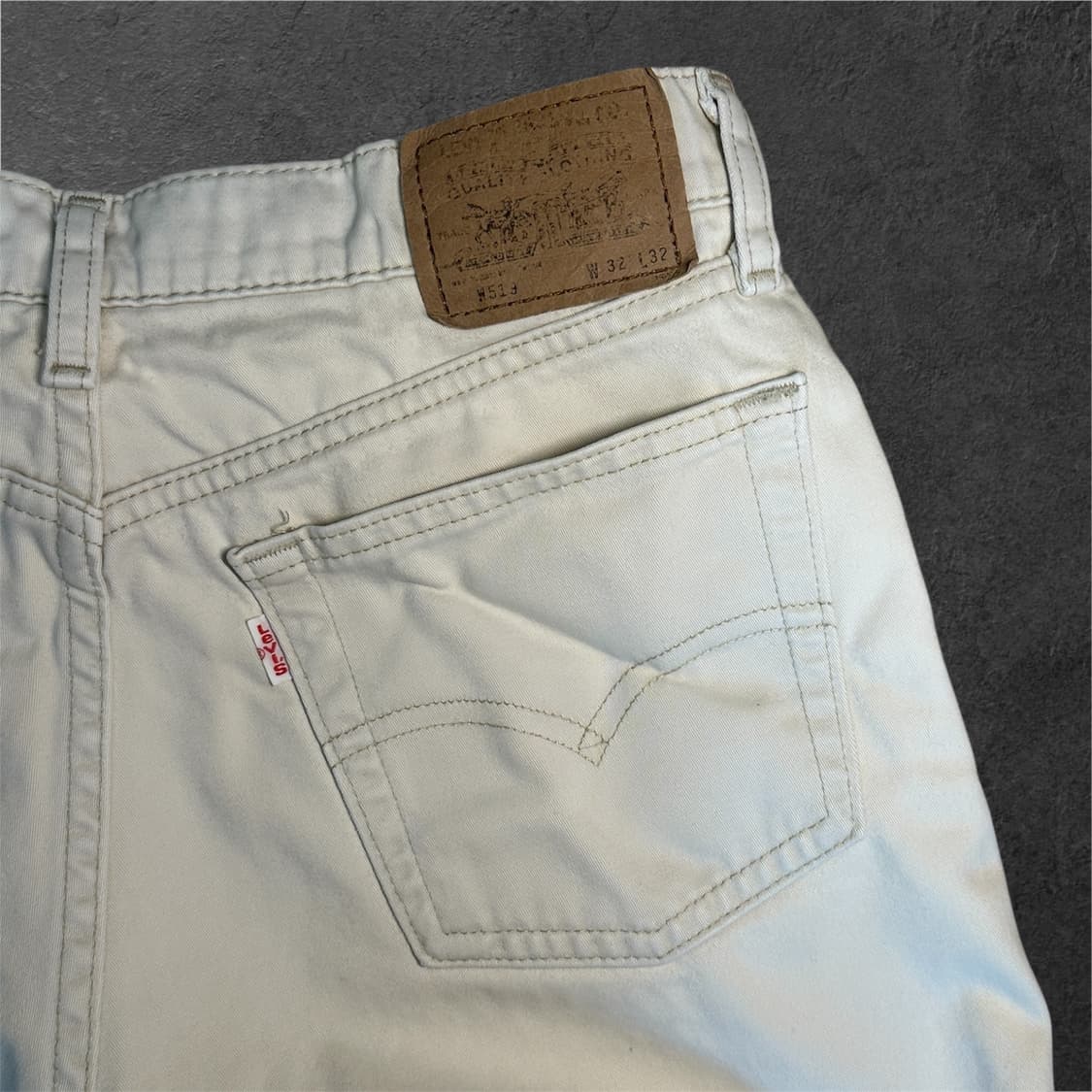 우먼즈) 리바이스 W519 JAPAN Y2K 하이웨스트 루즈 스트레이트 상품이미지5