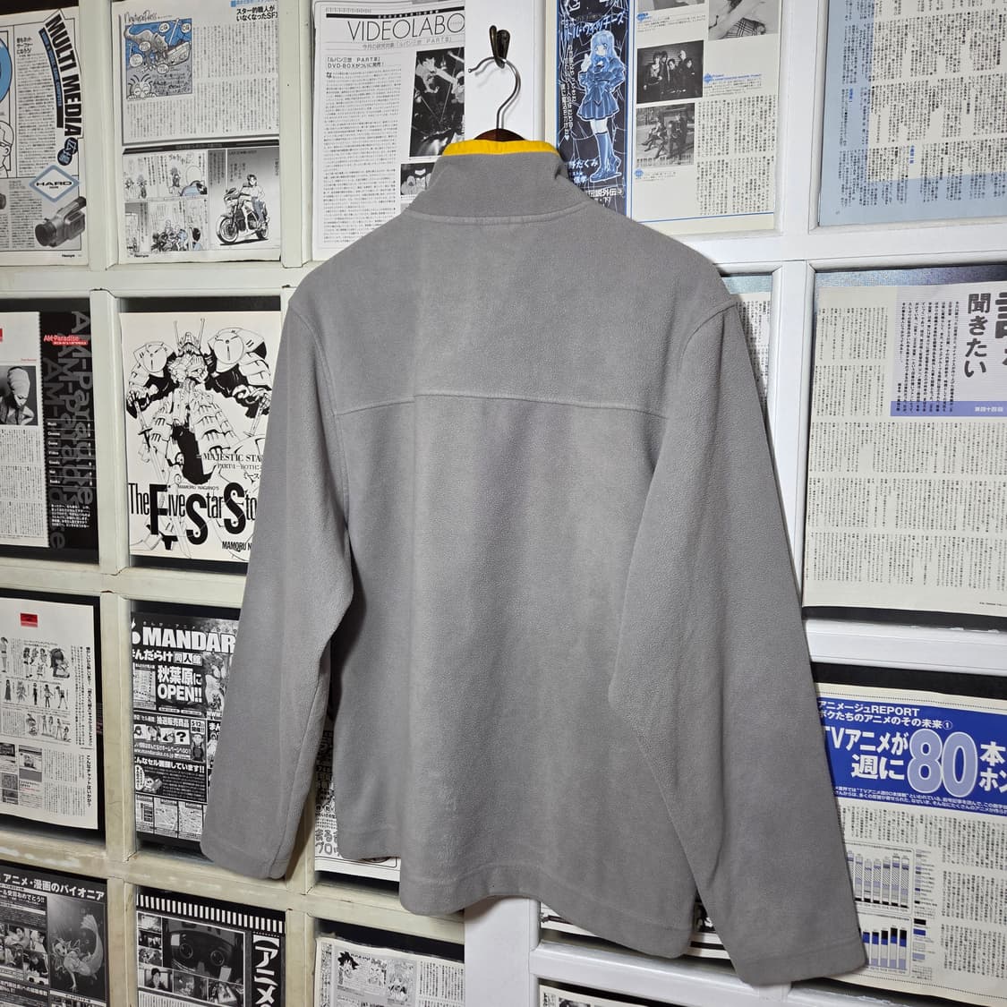 갭 빈티지 연그레이 후리스 반집업 아노락 맨투맨 상품이미지5