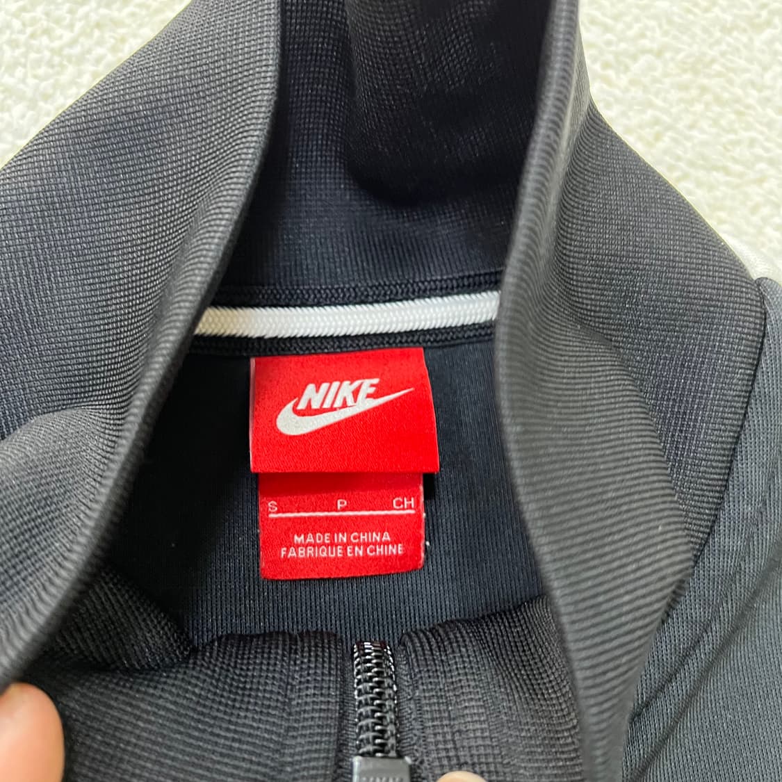 S 나이키 스우시 져지 집업 0406M 상품이미지2