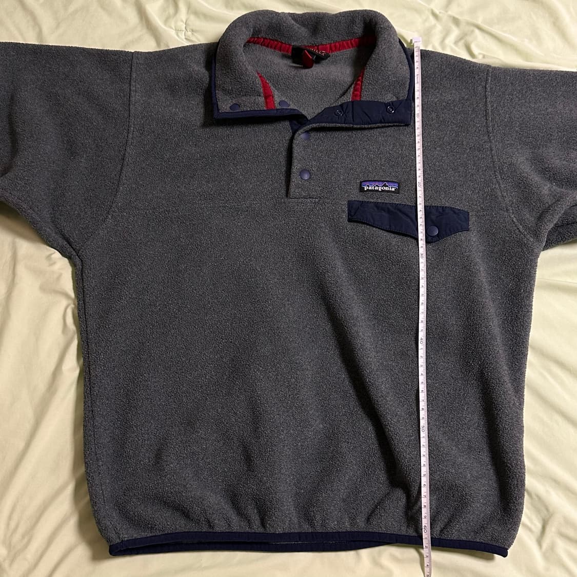 10s 파타고니아 신칠라 니켈 그레이 네이비 S 상품이미지4