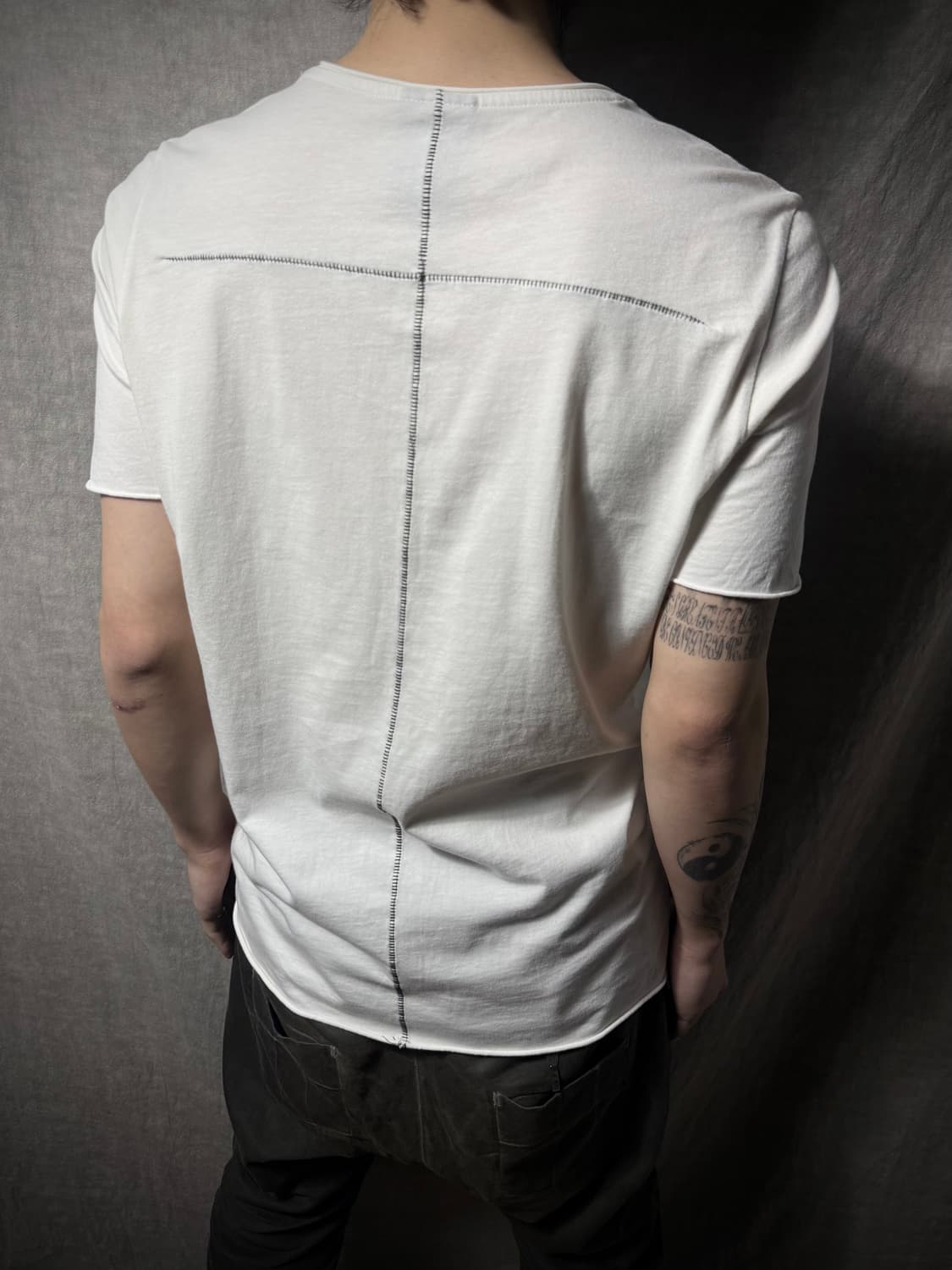 Thom Krom Overlock Cross Stitch T-Shirt  상품이미지9