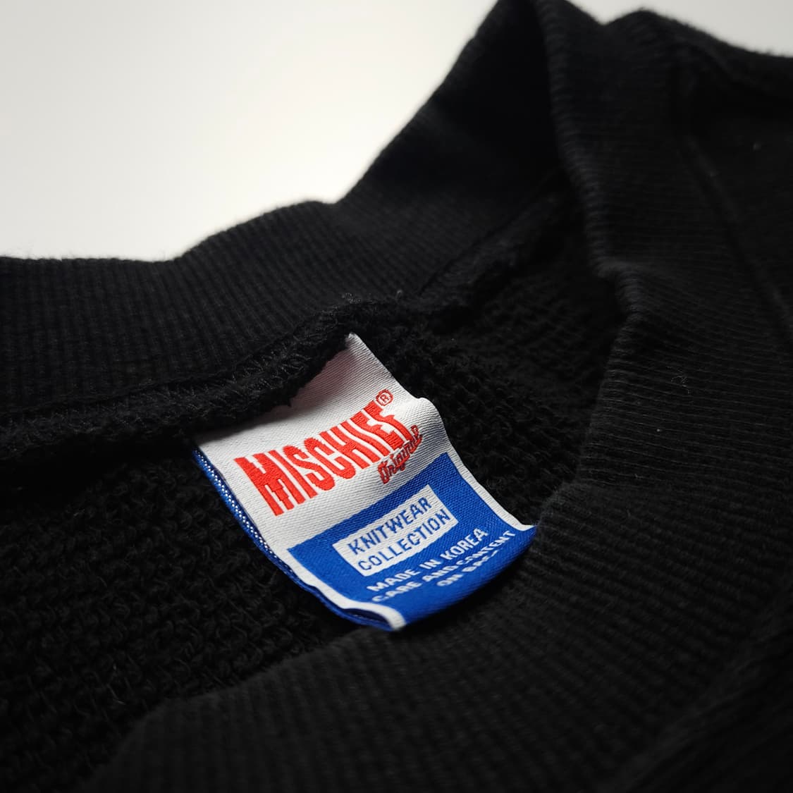 미스치프 레터링 빅로고 박시핏 맨투맨 (L) 상품이미지6