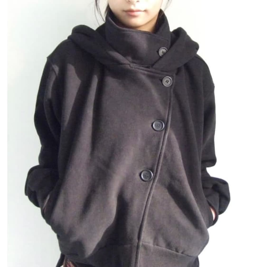 OSHIGH 오스하이 하이넥 후드집업 상품이미지1