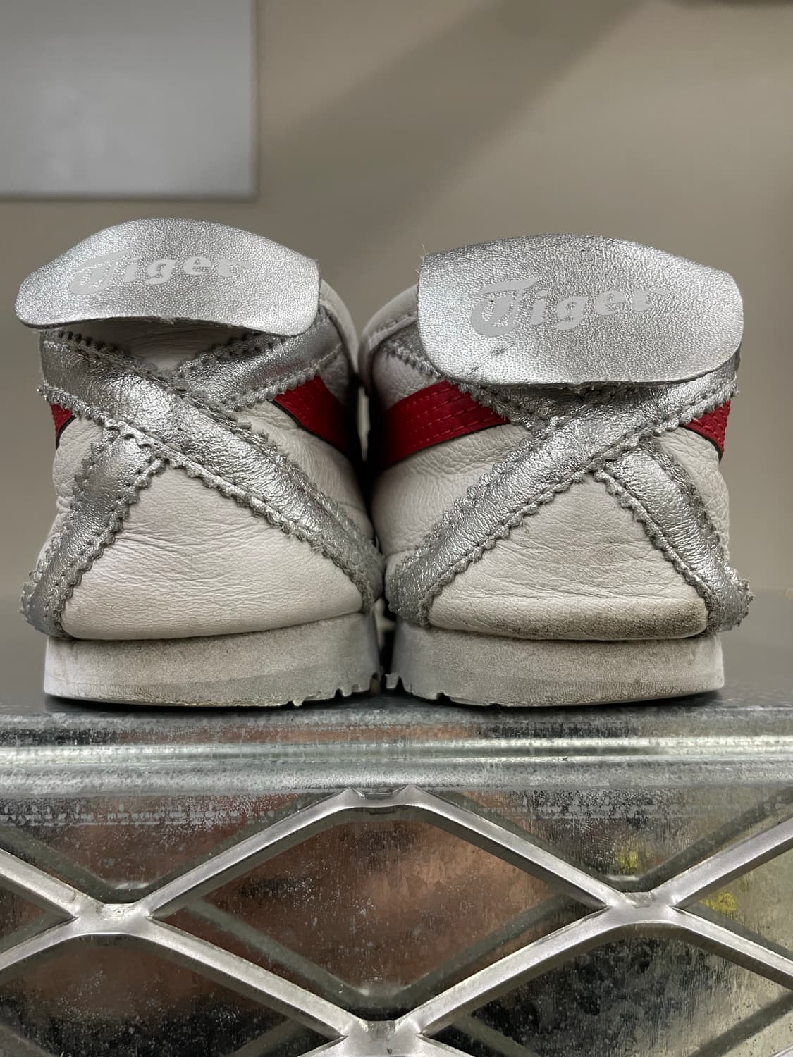 오니츠카타이거 멕시코66 화이트 레드 260  상품이미지10