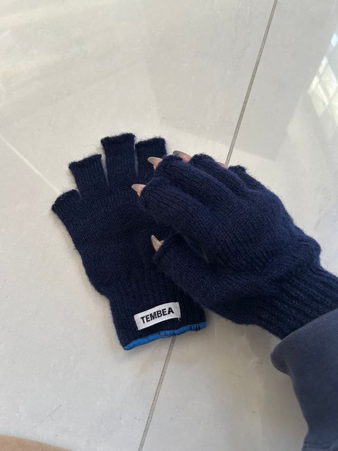 FINGER LESS GLOVE 장갑 상품이미지2