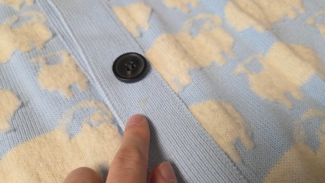 랑방 컬렉션 어린양 Sheep 자수 롱 가디건 상품이미지7