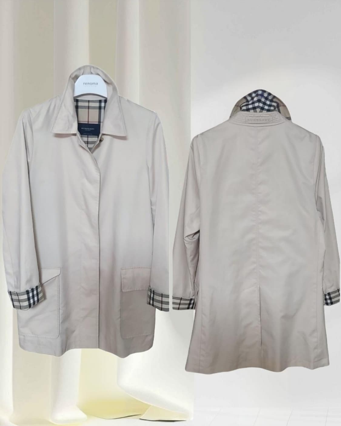 정품 버버리  춘추자켓/여77 상품이미지1