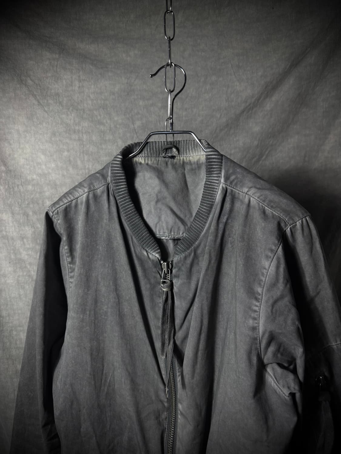 ARMY OF ME Waxed Cotton Bomber Jacket   상품이미지4