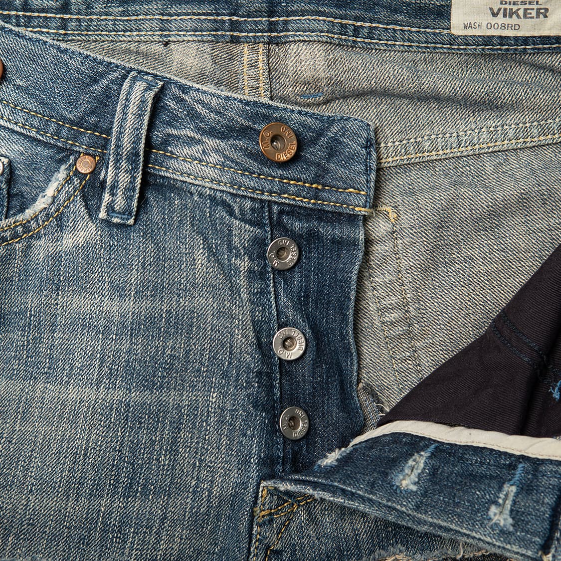 [29] 00s 디젤 이태리 메이드 VIKER 패치워크 데님팬츠  상품이미지2