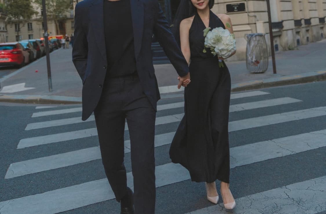 자라 홀터넥 블랙 미디 원피스 상품이미지4