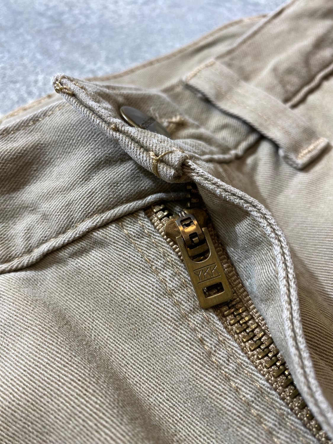 [34] Carhartt 칼하트 베이지 릴렉스 핏 카펜터 워크팬츠 상품이미지7